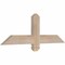 Ekena Millwork Eugene Smooth Timber Gable Bracket, Douglas Fir, 36"W x 12"H x 1 1/2"D x 3 1/2"F, 8/12 Pitch GBW036X12X0204EUG00SDF - alternate 2
